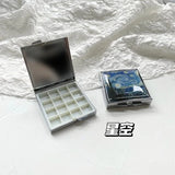 AOOKMIYA 16/18 Grid Watercolor Palette Mini Paint Packaging Tin Box Student Portable Watercolor Box Aquarel Painting Art Supplies