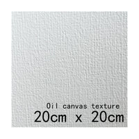 Baohong Oil painting Paper 400g professional Acrylic  painting Impermeable to oily paper Cloth surface 20cm*20cm artist canvas