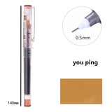 Luxury Quality T16 Colour Ink Fine Nib Gel Pen Business Office Student School Stationery Supplies  New