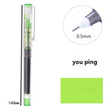 Luxury Quality T16 Colour Ink Fine Nib Gel Pen Business Office Student School Stationery Supplies  New