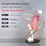 Misha White Goddess Statue Floor Lamp , Liberty Sculpture Floor Lamp , Art Human Floor Lamp