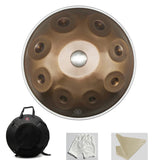 AOOKMIYA 22 Inch HandPan Professional Drum Instrument Handpan D Minor 9 Notes Beginner Yoga Meditation Music Drums Percussion Instruments AOOKMIYA.COM