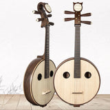 Professional Traditional  Zhongruan Musical Instrument Red Rosewood Black Rosewood Ebony Zhongruan Factory Direct Sales