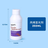 Montmartre Acrylic Medium Matt Gloss Blending Liquid White Transparent Base Crack Paste Sculpting Paste Painting Supplies