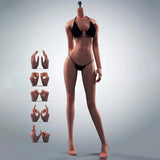T303P 1/6 Scale Seamless Anime Female Figure | Realistic Skin & Articulated Joints | Super Flexible Collectible Art Toy