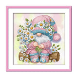 AOOKMIYA 11CT Printed On Canvas Room Cross Stitch DIY Set Chinese Counted Pattern Kit Home Needlework Embroidery