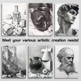 AOOKMIYA 36pcs Marie's Sketch Charcoal Pencils Set for Drawing Carbon Pencils Kit for Students,Artists, for Drawing,Sketching,Shading