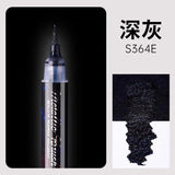 Glitter Highlighter Pen Soft Head Brush Fine Flash Markers Painting Maker for Scrapbook Diary Journal Student Stationery