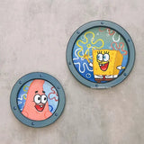 Art Work Display Frame Round Clay Picture Frame Handmade Picture Frame Color Mud Picture Frame Paper Art Student Kit