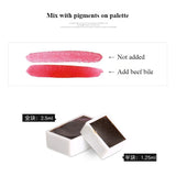 AOOKMIYA German Schmincke Watercolor Medium Solid Cattle Bile Full/half/5ml/15ml Portable Watercolor Painting Art Supplies