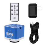 IMX334 4K 12MP 30FPS USB-C C-Mount Industrial Microscope Camera - HD Metal Lens