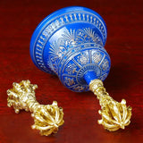 AOOKMIYA Copper Tibetan Bell Yoga Meditation Accessories Sound Therapy Landscape Bells Pestle Healing Musical Percussion Instruments AOOKMIYA.COM