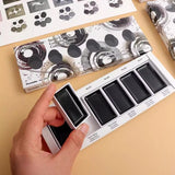 AOOKMIYA Japanese Kuretake GANSAI TAMBI Solid Layered Watercolor Pigment Sumi Color 6 Color Artist Beginner Painting Art Supplies