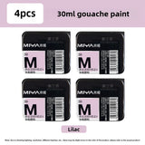 MIYA HIMI Jelly Pigment Single 30ml Gouache Pigment 56 Colors Beginners Try Supplement Replacement Training Art Gouache Pigment