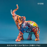 Nordic Creative Nordic Creativity Wall Street Resin Bull Figurine Cattle OX Statue Home Decorations Bull Art Desktop Decor Sculp