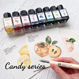 Waterproof Color Ink Comic Hook Line Quick Dry Ink Pastel Watercolor Pen Ink Art Supplies Painting Tools Painting Smudge Ink
