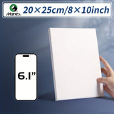 AOOKMIYA 4/6/8pcs Marie's Canvas for Painting  Bulk 20x25cm/8x10in,Blank Rectangular Framed Boards,for Acrylic,Oil,Gouache,Artists,Adults