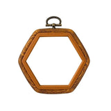 AOOKMIYA Imitated Wood Round,Oval Different Size Decorative Cross Stitch Hoop Ring Frame Embroidery Frame Circle Hanging Arts Ornament