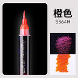 Glitter Highlighter Pen Soft Head Brush Fine Flash Markers Painting Maker for Scrapbook Diary Journal Student Stationery