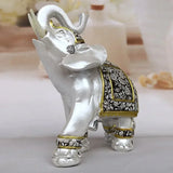 Resin Elephant Living Room Wine Cabinet TV Cabinet Decoration Creative Home Entrance Decoration Baby Elephant Ornament Gift