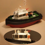 Damen Stan Tug 1606 1:72 RC Tugboat Model Ship 230mm(9") DIY Assembly Kit for Adults - Collectible Hobby Gift