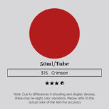 AOOKMIYA 50ml Marie's Oil Paints,Professional Oil Based Pigments Art Supplies for Craft Painting,Rich Colors,Gifts for Artist,Beginners