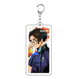 AOOKMIYA ART+ Creative Gifts Blue Lock Isagi Yoichi Acrylic Anime Keychain Bag Charms Pendant Jewelry Cute Creative Key Ring Friends Gift Figure Cartoon