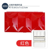 Italian FOME Solid Watercolor Paint Enamel Box 12/16/18/24 Half Grid Full Grid Palette Art Supplies