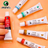 AOOKMIYA Marie's Oil Paint Set,24/18/12 Oil-Based Colors,12ml/0.42oz Tubes for Canvas,Drawing,DIY for Artists,Adult,Student Gifts Ideal