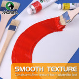 AOOKMIYA 25pcs Marie's Professional Oil Paint Set with 7pcs Brushes & 18 Colors,12ml/0.42oz Tubes,Oil Based Pigments Kit for Canvas,Craft