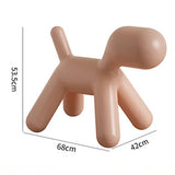 Nordic Creative Puppy Design Chair Plastic Children's Chair Cute Cartoon Kindergarten Dalmatian Dog Animal Stool Home Furniture