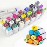 Marker Ink Alcohol-based Oily Marker with Refill Universal Pen Water Student Clothing Comic Design Special Marker Refill Ink