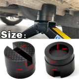 Automobile parts Floor Slotted Car Jack Rubber Pad Frame Protector Adapter Jacking Tool Pinch Weld Side Lifting Disk For Lexus Subaru Fiat Volvo