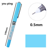 Luxury Quality T16 Colour Ink Fine Nib Gel Pen Business Office Student School Stationery Supplies  New