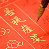 Gold Ink and Vermilion Ink Calligraphy Special Red/white/silver/mo Chinese Painting Pigment Beginner Ink