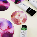 AOOKMIYA 12-Color Martini Master Grade Layered Color Watercolor Paint Set 5ml Tube Precipitated Color Artist Grade Painting Art Supplies