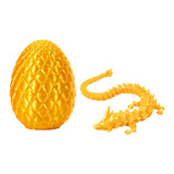3D Printed Dragon Egg Dragon Gift Set Gemstone Ornament Full Articulated Crystal  Collectible Statue for Home Decor decoracion