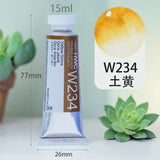 AOOKMIYA Japan Holbein Artist Transparent Watercolor Paint 15ml/0.5oz Tube Student/artist Professional Painting Art Supplies