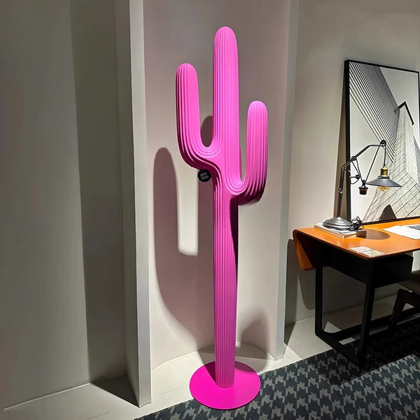 AOOKMIYA ART+ Creative Gifts Long Yun family special-shaped fiberglass creative cactus coat rack Internet celebrity living room bedroom cloakroom floor ornam