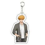 AOOKMIYA ART+ Creative Gifts Blue Lock Isagi Yoichi Acrylic Anime Keychain Bag Charms Pendant Jewelry Cute Creative Key Ring Friends Gift Figure Cartoon