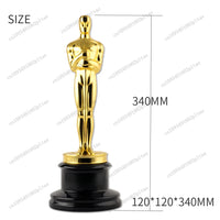 AOOKMIYA ART+ Creative Gifts Metal ornaments, miniature creative statues, luxury tabletop ornaments, alloy trophies, gold crafts, modern home decor, gifts