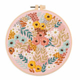 AOOKMIYA Embroidery Kit for Beginners and Embroidery Enthusiasts - Includes Floral Landscape with Thread Needles