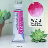 AOOKMIYA Japan Holbein Artist Transparent Watercolor Paint 15ml/0.5oz Tube Student/artist Professional Painting Art Supplies