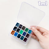 2022 new products as Jue layered color watercolor paint mineral texture ancient style illustration precipitation color set