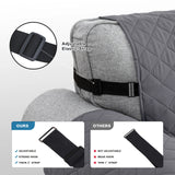 1/2/3 Seat Sofa Covers for Living Room Couch Cover Chair Throw Pet Dog Kid Mat Furniture Protector Reversible Armrest Slipcovers