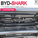 AOOKMIYA For BYD Shark 6 Front Badge Letter Sticker Logo Decorative Sticker 3D Sticker Cover Accessories Tools