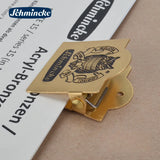 Schmincke Brass Paper Clips For Art Drawing Paper Book Clip Travelers Notebook Accessories Planner Decoration School Stationery