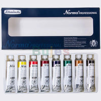 Schmincke - Norma, Finest Artist Oil Colors 8 X 20 Ml/ 8 X 35 Ml, Environmentally Conscious Formulated Oil Color, Oil Painting