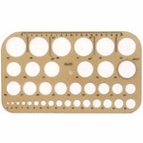 Circular Template 37 Circles Draw Circle Template Draw A Circular Ruler Board Student Drawing Tools 360 Degree Circular Template