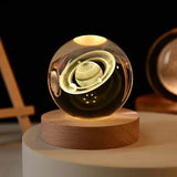 AOOKMIYA 3D Crystal Ball Creative Planet Galaxy Glass Globe Moon Crystal Ball Desktop decor Bedside House Decoration Home Ornament Gifts